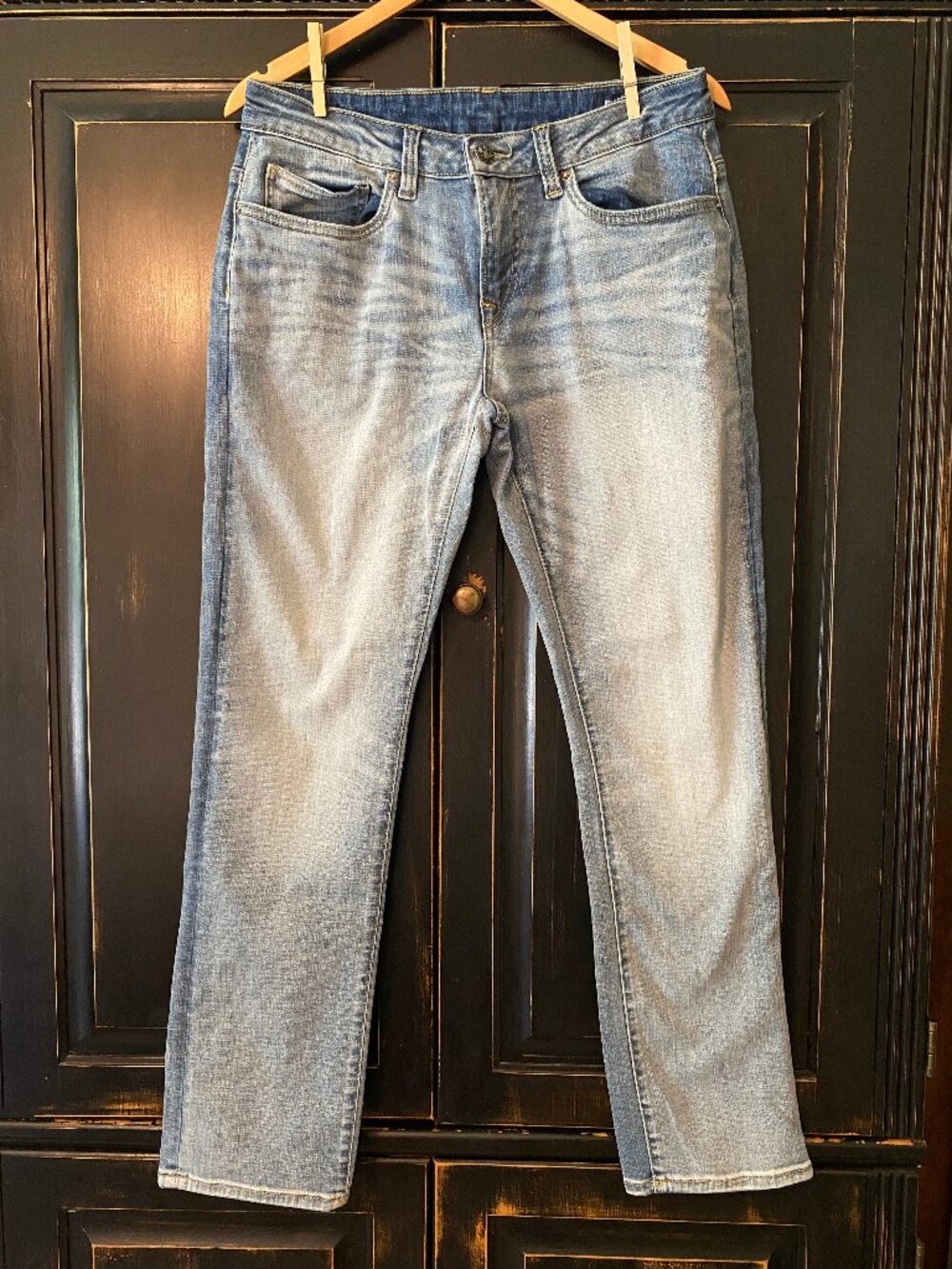 Buffalo David Bitton - Men’s Slim Ash Jeans - W30 L30 - Light Wash Stretch Denim